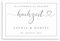 Willkommensschild Hochzeit Hochzeitsschild personalisierte Leinwand Herzlich Willkommen Schild Dekoration (40x60 cm | Ohne Staffelei)