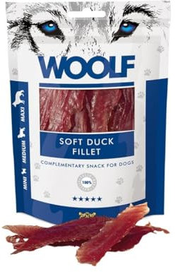 Snacks Naturales Perros - Pechuga de Pato - Chuches Perros Sin Conservantes - Premios Saludables - Dog Treats - Altas Proteínas - Vitaminas B12 y Hierro - Refuerzo Inmunológico - 100g