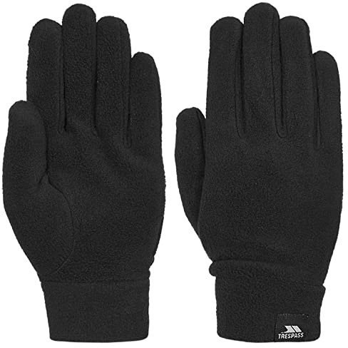 Trespass Herren Gaunt Ii 1 x Fleece-Handschuhe, Schwarz, L