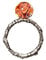 Trollbeads Damen-Ring The Eye of Aphrodite 925 Silber Gr. 57 (18.1) - TAGRI-00247