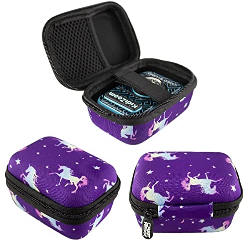 caseroxx Kinderkamera Tasche passend für VTech, V-Tech Kidizoom Video Studio HD in vielen Farben und Designs, Schutz Aufbewahrungs Tasche