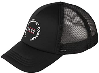 JACK & JONES Cap Herren, Schwarz, Einheitsgröße