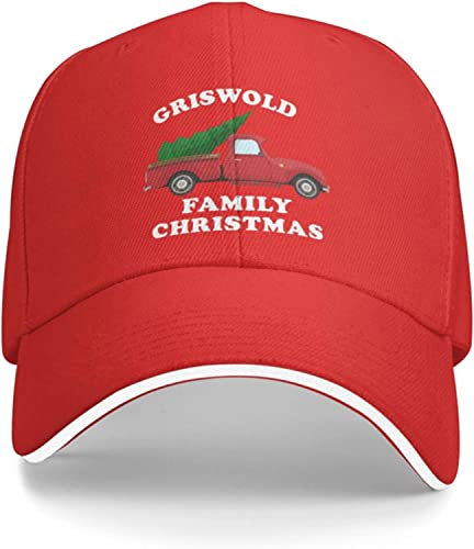 Herren Damen Baseballkappe Weihnachtsmütze Griswold Familie Weihnachten Hip-Hop-Hut Verstellbar Baseball Cap Vintage Snapback Kappe Für Laufen Reisen Draussen