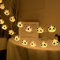 Fantasee LED-Lichterkette mit Panda-Kopf, batteriebetrieben, 1,5 m, fantastisches Licht für Schlafzimmer, Babyzimmer, Kinderzimmer, Geburtstagsparty, Dekoration (1,5 m, 10 LEDs, Panda-Kopf)