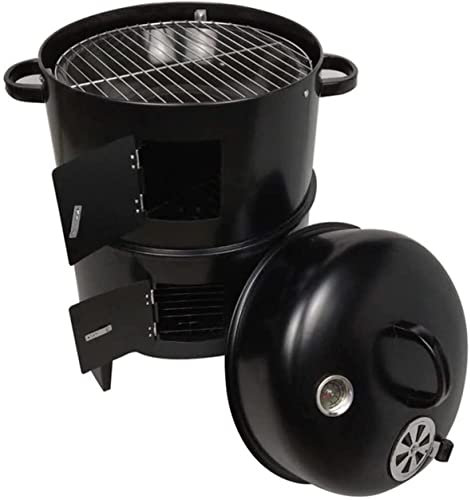 WYIPENGF Barbecue a Gas Rotondo Fornello a Carbone Barbecue Portatile con Pancetta all'aperto s
