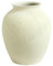Rhodes beige Keramikvase, extra groß, gebürstete Linien, 30 cm Höhe, Blumenvase, moderne Wohnkultur, Vasen für Blumen