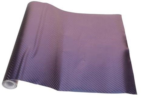 PartyKindom Carbonfolie Autofolie Carbon Fiber Vinyl Wrap Autofolierung Blasenfrei Kratzschutz PVC Auto Karosserie Folie Selbstklebend Für Auto Boot Innenraum Styling