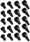 LQQDREX 20Pcs Doorbell Screws for Ring Doorbell Screws Replacement, Security Screws Compatible with Video Doorbell, Video Doorbell 2/3/4/Pro 2, Replacement Ring Doorbell Screws