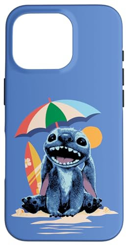 Disney Lilo & Stitch Live-Action Movie Summer Beach Vacation Case for iPhone 16 Pro
