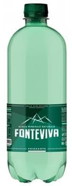 (Box da 24 Bottiglie) da 0,5 Litri Acqua Frizzante FONTE VIVA dalle Alpi Apuane Nata alle Pendici nel Monte Belvedere in Alta Quota in una Natura Incontaminata Microbiologicamente pura e leggera