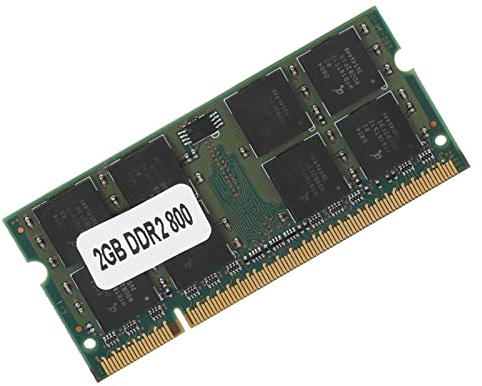 RASTKY Memoria per Notebook DDR2 RAM 2G 800 MHz Ad Alta velocità PC2-6400 Prestazioni Stabili per /