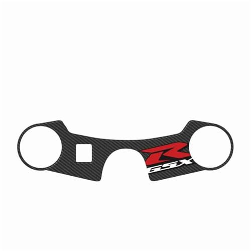 Autocollant De Fourche Avant Moto, Étanche en Fibre Carbone Adapté À pour Suzuki GSXR1000 K5 K6 2005 – 2006