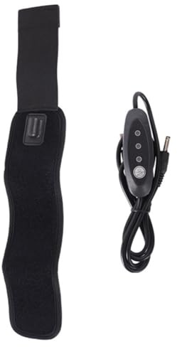 IWOWHERO Riscaldatore per Obiettivo USB in Neoprene Nero 3 Livelli di Temperatura per Lente Fotocamera e Dispositivo Ottico, Previene la Nebbia in Ambienti All'aperto
