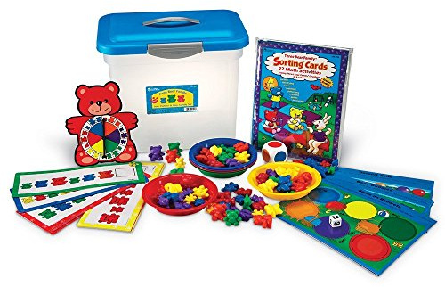 Learning Resources Dreiköpfige Bärenfamilie – Spielset zum Sortieren, Muster legen u. Spielen