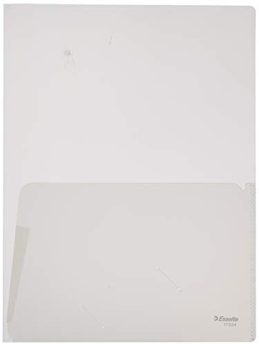 Leitz ESSELTE Sichthülle für 2 x DIN A4, PP, 180 my, genarbt