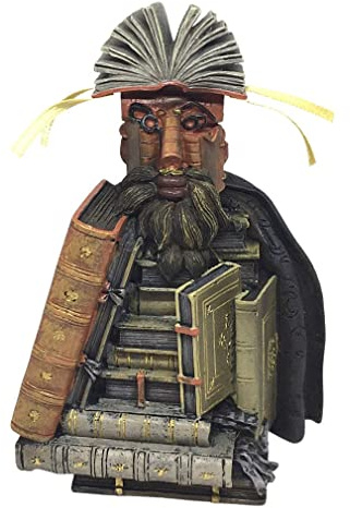 Giuseppe Arcimboldo Bibliotecario Skulptur, Plastik aus keramikähnlichen Material - Resin AR03