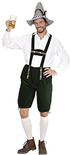 W WIDMANN MILANO Party Fashion - Pantalon traditionnel, Fête de la bière, Fête populaire, Costumes de carnaval