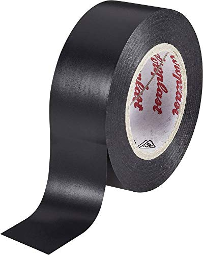 Coroplast 302 302-25-19BK PVC-Klebeband Schwarz (L x B) 25m x 19mm 1St