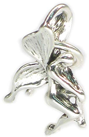 Fee Sterling Silber Charm .925 x 1 Enchanted Tinkerbell Charms