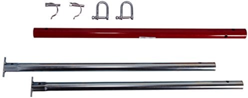 Mottez Barre de remorquage Rouge 235 cm