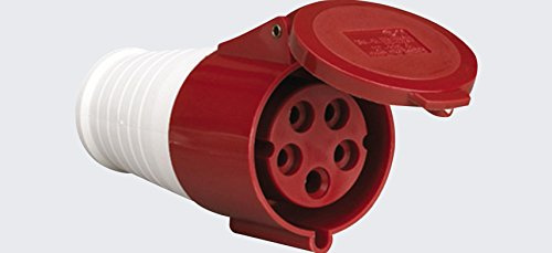 Knightsbridge IN0015 Industrial 415V IP44 16A Connector 3P+N+E