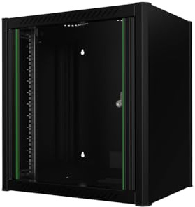 Lanview Rwm12u45bl Rack 12u Da Parete Nero (19 12u Rack Wall Mount 600 X - 450 X 645mm - Black - Warranty: 60m)