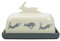 English Tableware Company Artisan Hare Butter Dish
