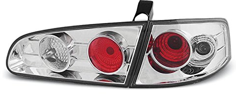 Tuning-Tec RÜCKLEUCHTEN LTSE06 CHROM, Polykarbonat, Chrom, Silber, Auto, Rückleuchten, Rücklicht