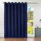 BGment Rideau de Porte coulissante Tendance - 254 x 213 cm - Rideau occultant Thermique - 1 Panneau - Bleu Marine - 213 cm de Long x 254 cm de Large