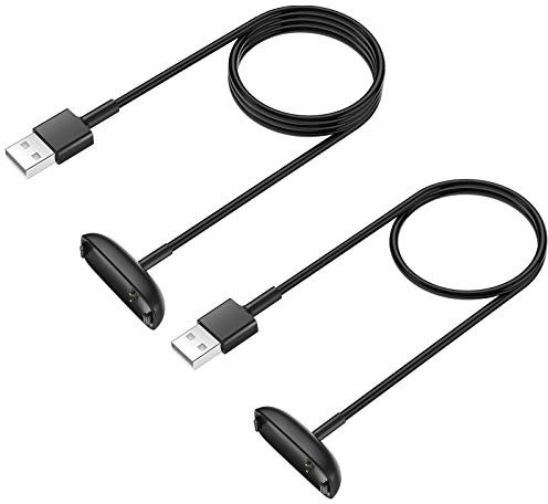 [2er-Pack] Ladekabel für Fitbit Inspire 2, für Fitbit Inspire 2 Fitness Tracker, Ersatz-Ladekabel Zubehör für Fitbit Inspire 2 (3.3ft/3ft)