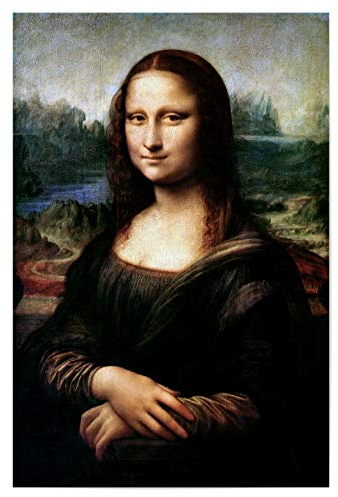 artboxONE Poster 30x20 cm Kunst Natur Mona Lisa (La Gioconda) - Bild Leonardo da Vinci Davinci gemälde