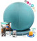 ENOVI ProfiBalance Gymnastikball mit Abdeckung, Pezziball, Sitzball Büro, 65CM, AB