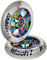2 Stück 100x24mm Mach1 Stuntscooter Alu aluminium Rollen-Set inklusive Kugellager + Spacer - Cityroller Ersatz Reifen (100x24mm)