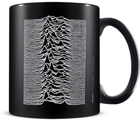 Joy Division Pyramid International (Unknown Pleasures Waveforms) – Tasse en céramique 315 ml – Taille unique