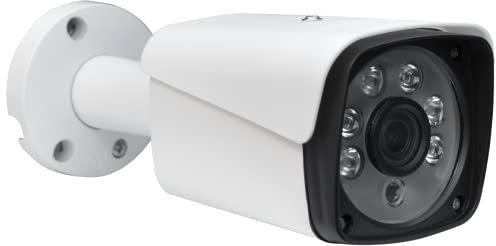 JUSTOP 5MP CCTV Camera Turbo HD 3.6mm Lens Super HD TVI Bullet Security Camera With Metal Housing 40M EXIR Night Vision IP67 Weatherproof 4-in-1 for Outdoor Indoor CCTV Surveillance System