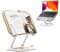 POLESTO Porta Libri regolabile con pannello in legno e graffette Leggio da lettura Porta Libri resistente e porta Libri portatile per libri, cuochi, Ricette, iPad, Tablet, Spartito