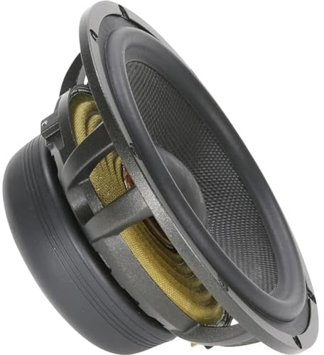 Ground Zero GZNK 165SQ-K - 16,5 cm Tiefmitteltöner-Lautsprecher mit 190 Watt (RMS: 130 Watt)