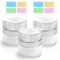 HOTUT Airless Pumpspender, 3 Stück 15ml Creme Pumpspender, Nachfüllbar Vakuum Kosmetikbehälter, Leer Lotion Pumpflasche mit Deckel für Reise Home Verwendung