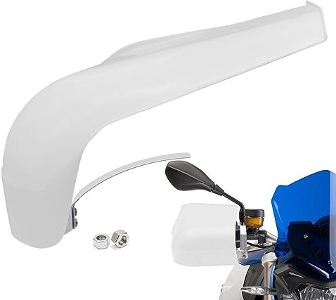 Honhoha Deflettori protettivi per Manubrio - Protezione per Moto Impermeabile Colorfast - Elementi Essenziali per Ciclismo per Viaggi in Moto, Avventure all'Aria Aperta, spostamenti in Bicicletta