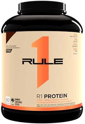 Rule One R1 Protein Naturally Flavored, Dark Chocolate - 1950g