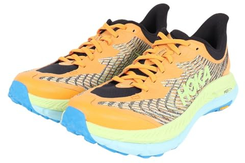 Hoka Mafate Speed 4 Trailrunning-Schuhe Mann Orange Grün, 1129930-CKBC
