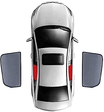 QziH für BMW X1 F48 2015-2023 Auto Seitenfenster Sonnenschutz,Seitenfenster Sonnenschutz Sichtschutz Vorhang Innenraum Zubehör,B-2pcs Rear Window