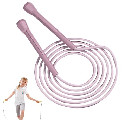 Workout-Springseil, verstellbare Länge, rutschfestes Seil zum Springen, professionelles Spring-Trainingszubehör, stabiles Fitnessgerät mit mattiertem Griff für Teenager, Jungen, Mädchen