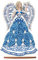 DCIDBEI DIY Diamond Painting Ornament Fee 13x20cm 5D Diamant Painting Tisch Deko Engel Diamant Malerei Tischdekoration Ornamente Elfe Geschenke Sticken für Anfänger Hausgeschenk Deko für Familie