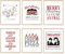 Home Alone Weihnachtsdekoration, lustige Poster für allein, für den Urlaub, 6 Stück, Wandkunstdrucke für Badezimmer, Schlafzimmer, Weihnachten, Zuhause, allein, Badezimmer, Party-Dekor, 20,3 x 25,4