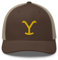 Yellowstone Retro Trucker Hat - Offizielles Lizenzprodukt, Logo, Braun, Einheitsgr��e