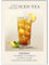 Happymotive – Premium Cocktail Poster wahlweise in DIN A3 oder DIN A4 – Premium Druck auf 300g Papier – Wanddekoration für Bar, Küche und Homebar, Office ohne Rahmen Long Island Ice Tea A3