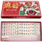 Mailfull Mini Mahjong Jeu de Majong Traditionnel Chinois Portable Les Voyages Jeux de Société Adapté aux Jeux de Famille Réunions Fêtes d'amis