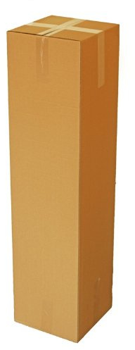HaGa® Versandkartons 10 Stück – 30cmx30cmx120cm, ideal als Verpackungsmaterial