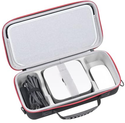 RLSOCO Hartschale für Apple 2024 Mac mini M4/M4 Pro – geeignet für Zubehör-Set: Adapter, Magic Mouse und Magic Keyboard mit Nicht-Nummer und mehr (nur Schutzhülle)